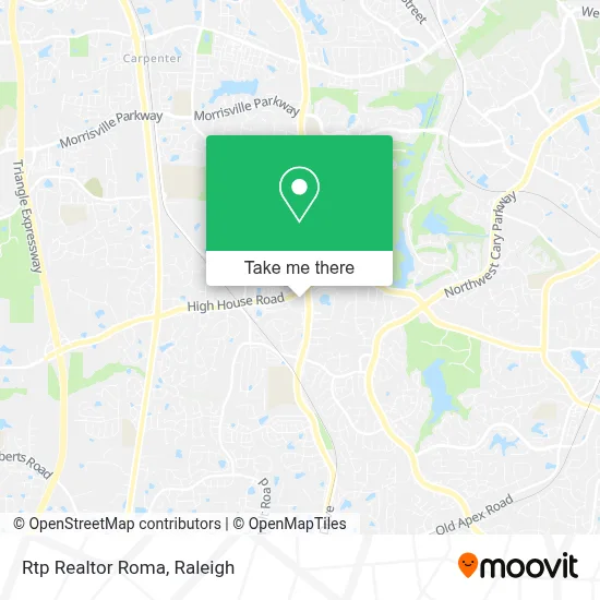 Rtp Realtor Roma map