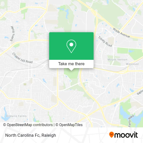 North Carolina Fc map