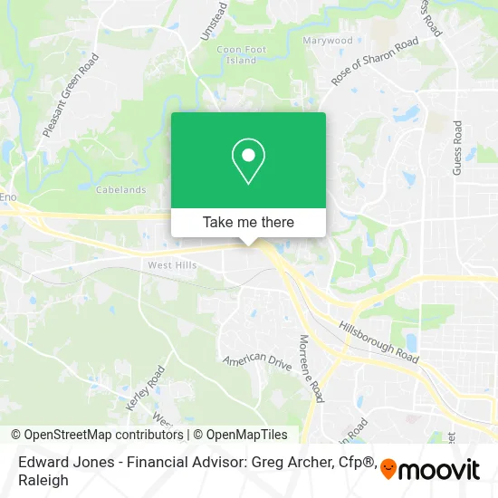 Edward Jones - Financial Advisor: Greg Archer, Cfp® map