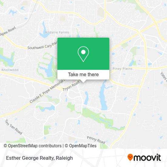 Esther George Realty map