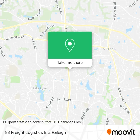 88 Freight Logistics Inc map