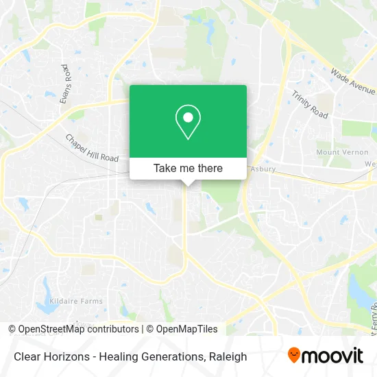 Clear Horizons - Healing Generations map