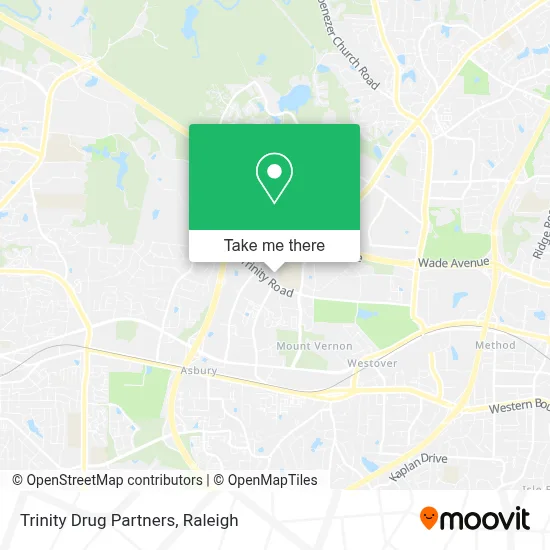 Trinity Drug Partners map