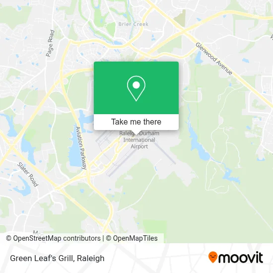 Green Leaf's Grill map