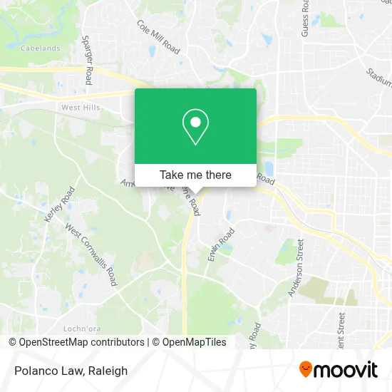 Polanco Law map