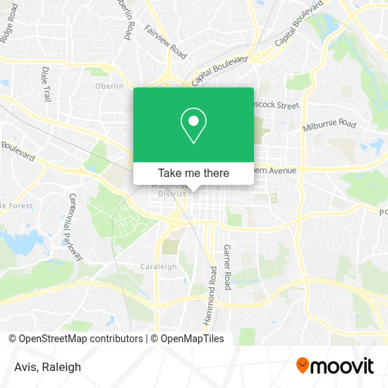 Avis map