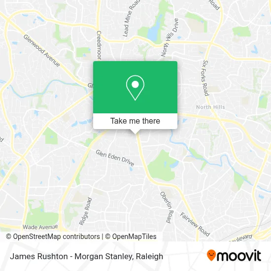James Rushton - Morgan Stanley map
