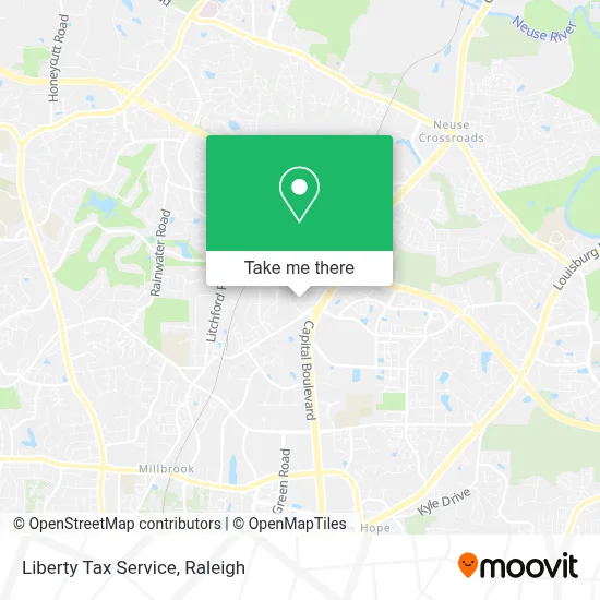 Liberty Tax Service map