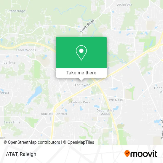 At&T map