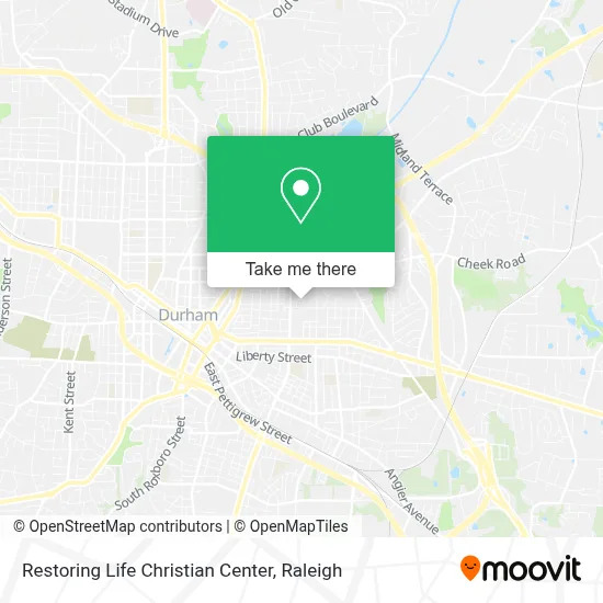 Restoring Life Christian  Center map