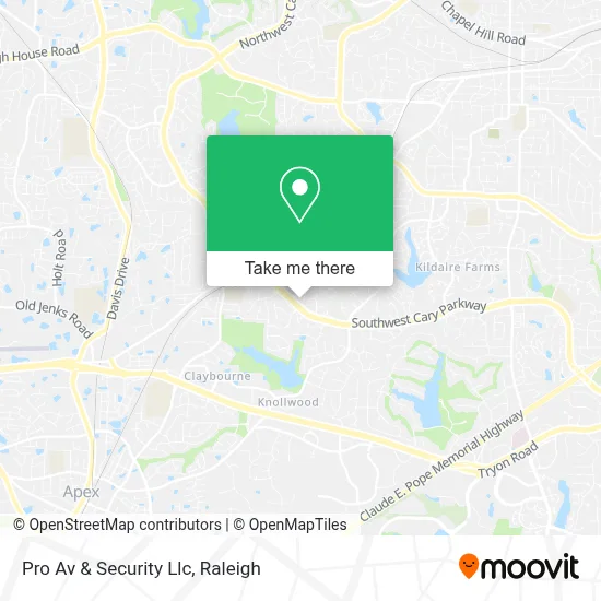 Pro Av & Security Llc map
