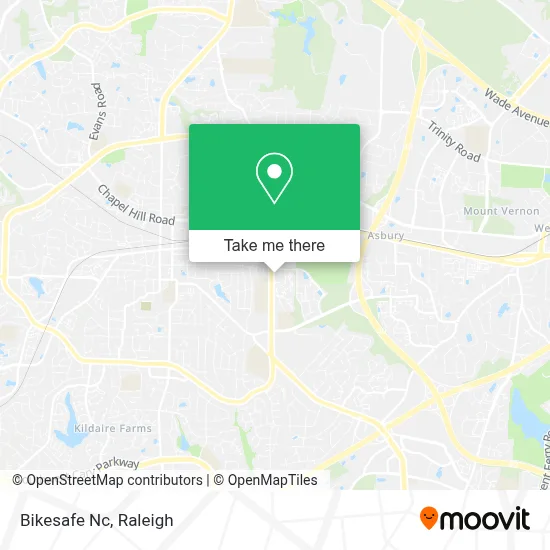 Bikesafe Nc map