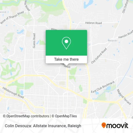 Colin Desouza: Allstate Insurance map