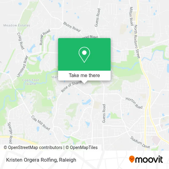 Kristen Orgera Rolfing map