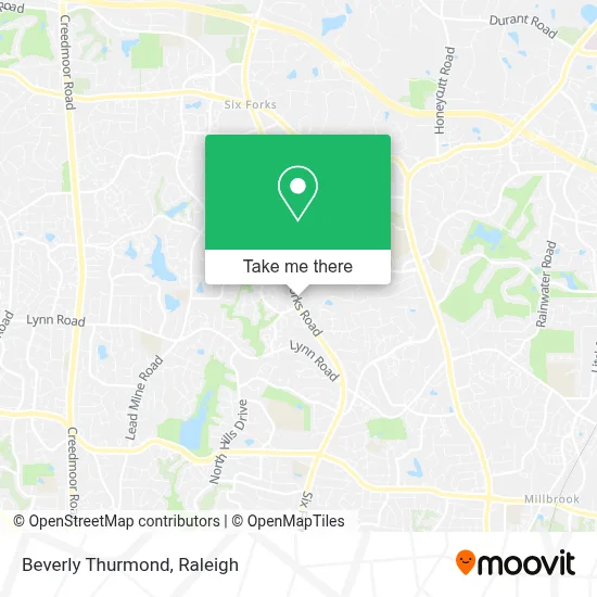 Beverly Thurmond map