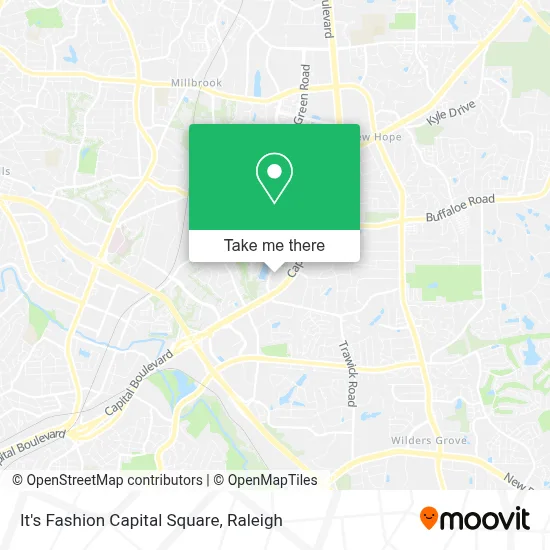 It's Fashion Capital Square map