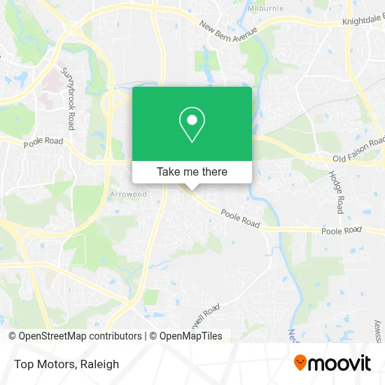 Top Motors map