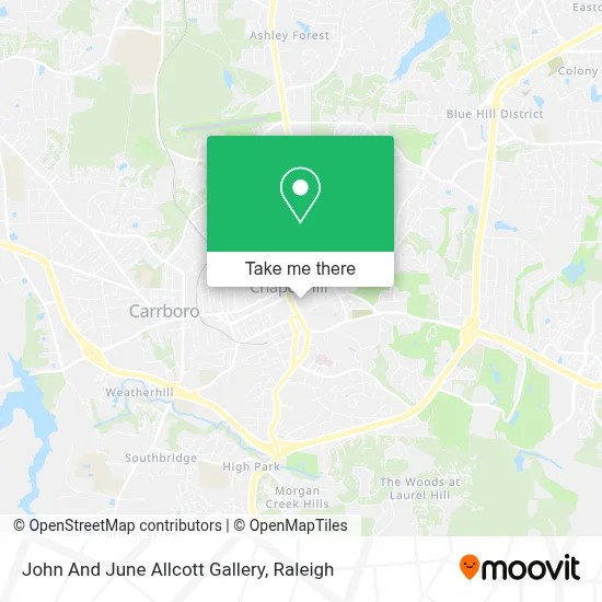 John And June Allcott Gallery map