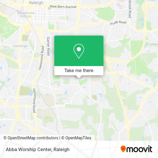 Abba Worship Center map