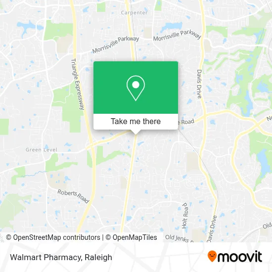 Walmart Pharmacy map
