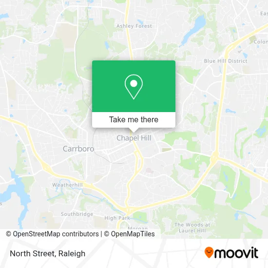 North Street map