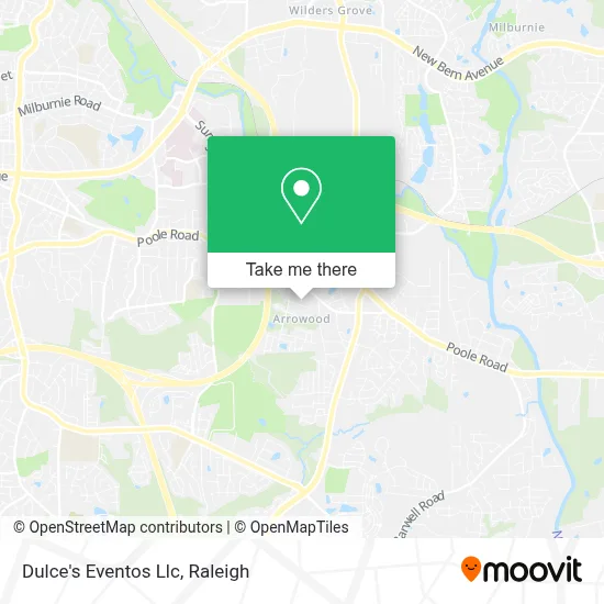 Dulce's Eventos Llc map