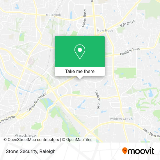 Stone Security map