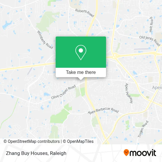 Zhang Buy Houses map