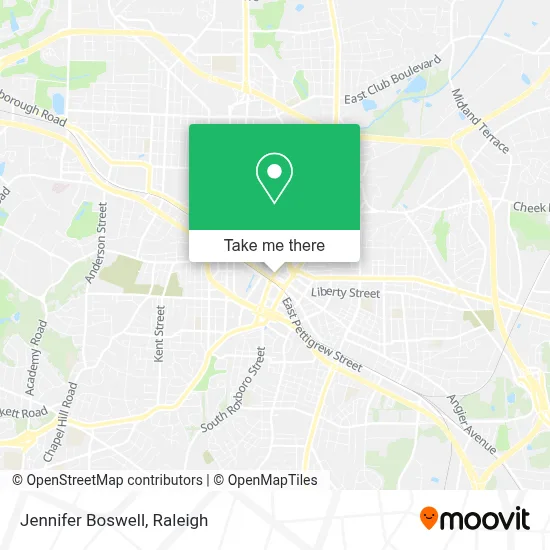 Jennifer Boswell map