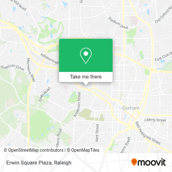 Erwin Square Plaza map