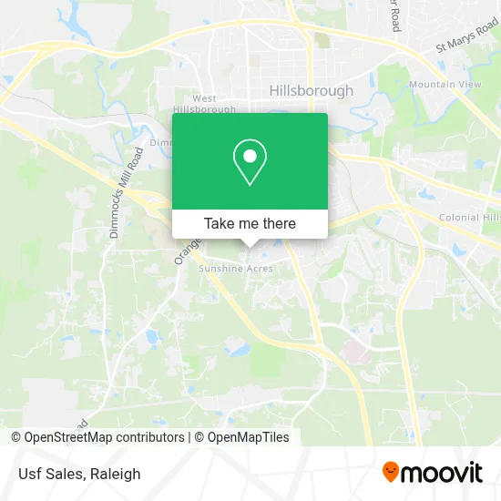 Usf Sales map