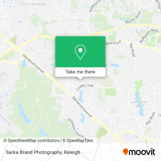 Sarka Brand Photography map