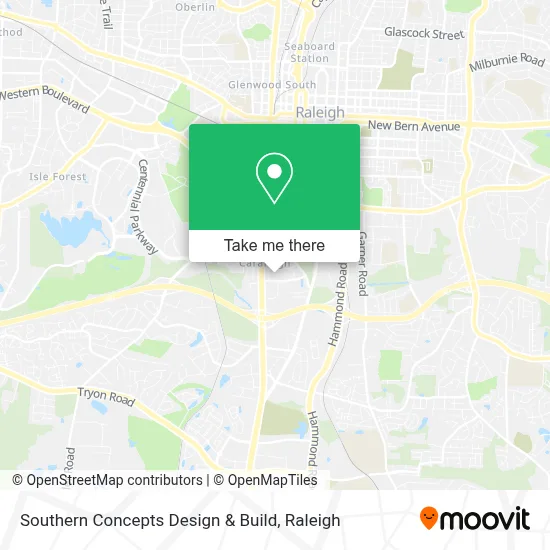 Southern Concepts Design & Build map