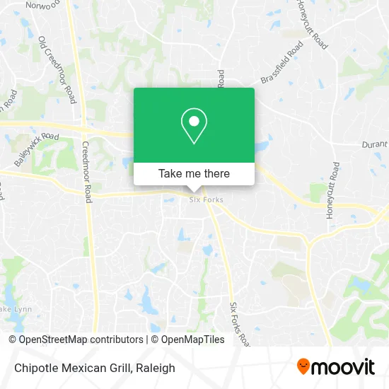 Chipotle Mexican Grill map