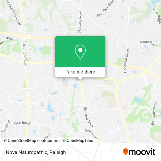 Nova Naturopathic map