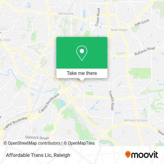 Affordable Trans Llc map