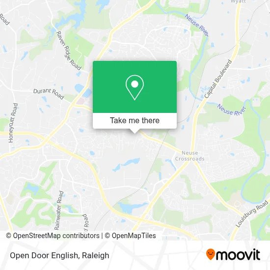 Open Door English map