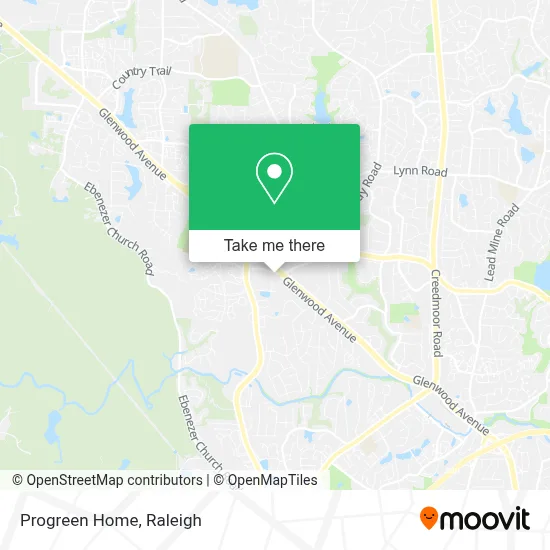 Progreen Home map