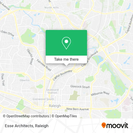 Esse Architects map