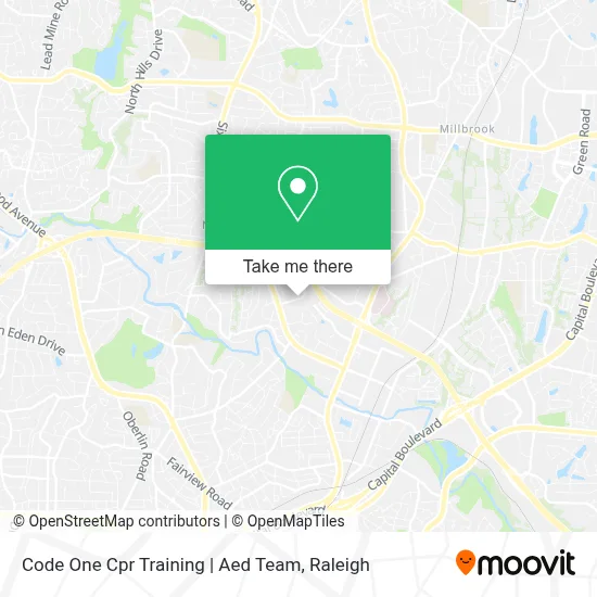 Code One Cpr Training | Aed Team map