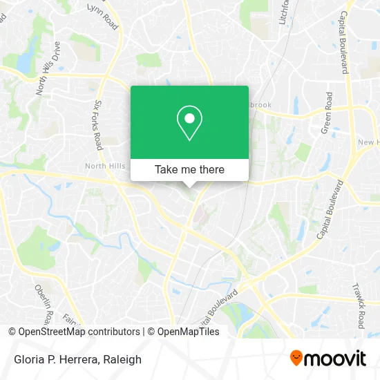 Gloria P. Herrera map