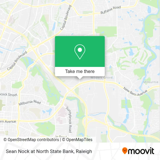 Sean Nock at North State Bank map