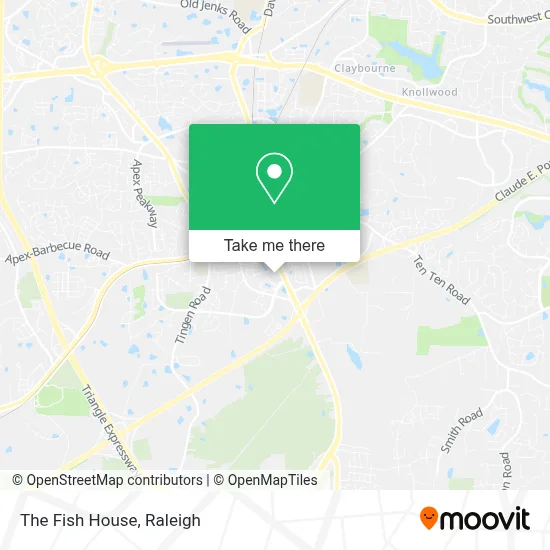 The Fish House map