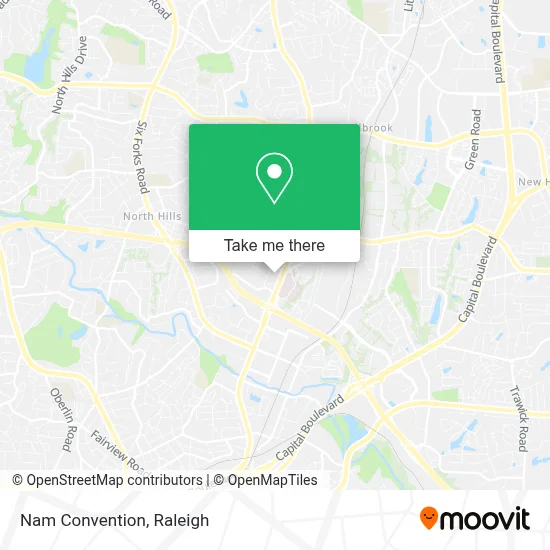 Nam Convention map