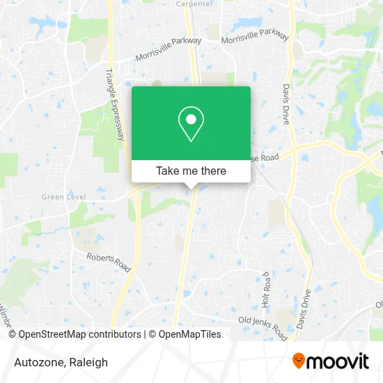 Autozone map