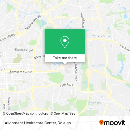Alignment Healthcare Center map