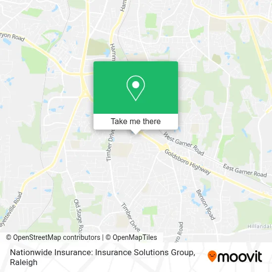 Nationwide Insurance: Insurance Solutions Group map