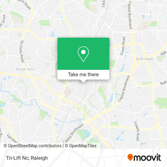 Tri-Lift Nc map