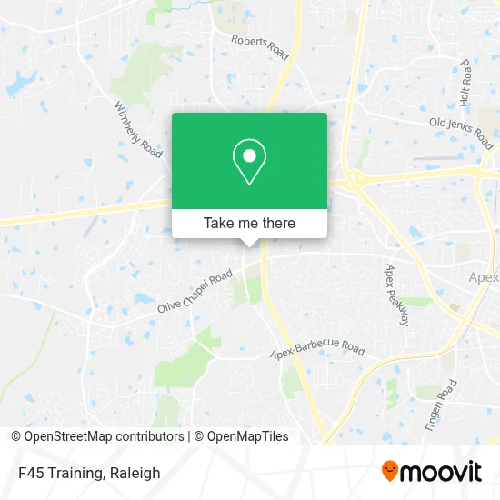 F45 Training map