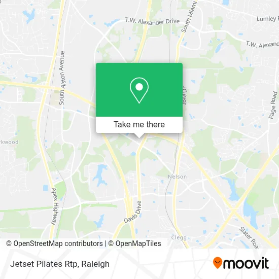 Jetset Pilates Rtp map